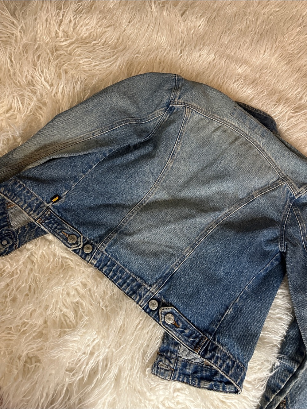 Vintage Todd Oldham Washed Blue Denim Jacket - Picture 5 of 5